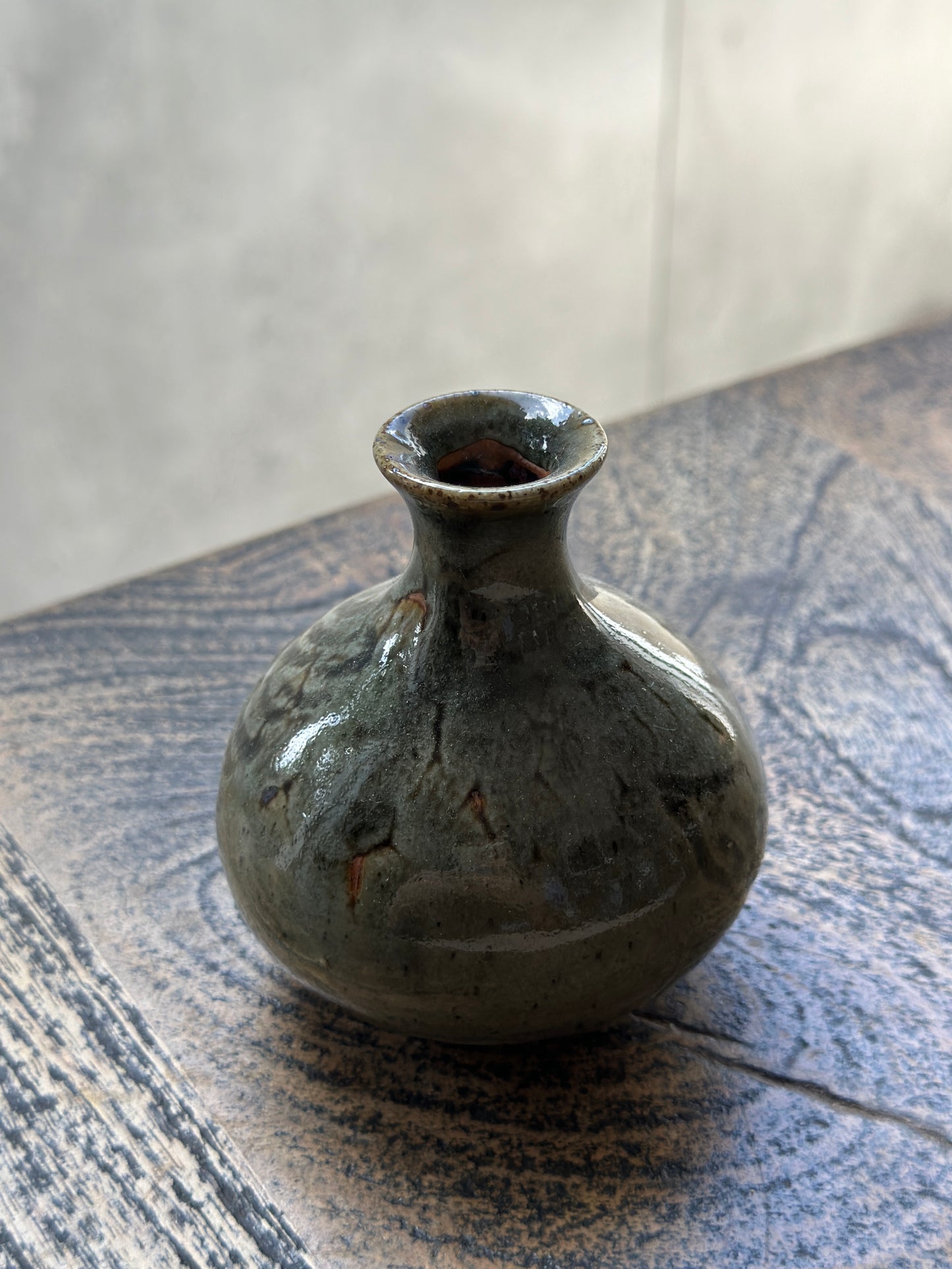 Woodfired Chrysanthemum Vase