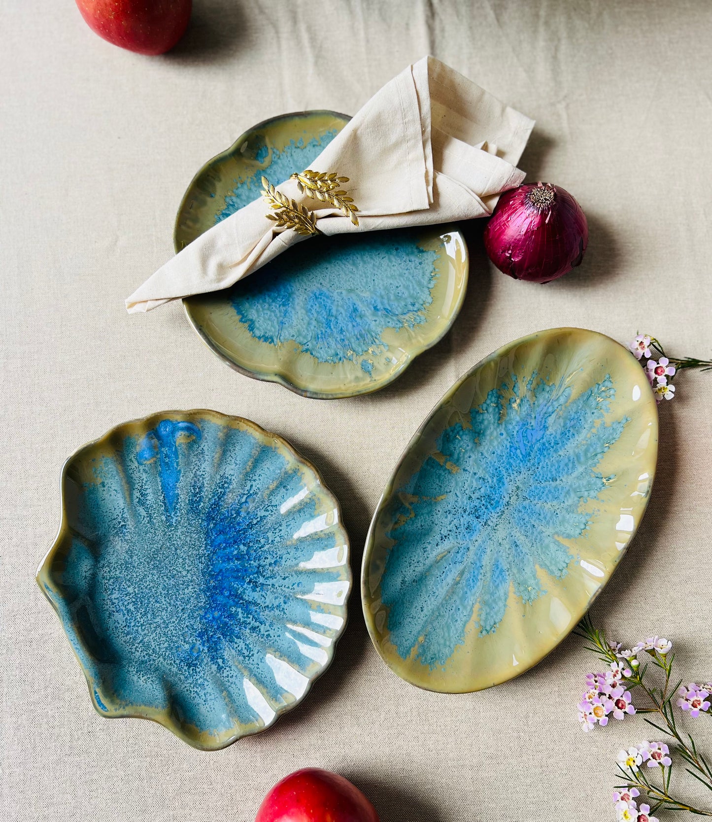 Ocean Ripple Shell Plate