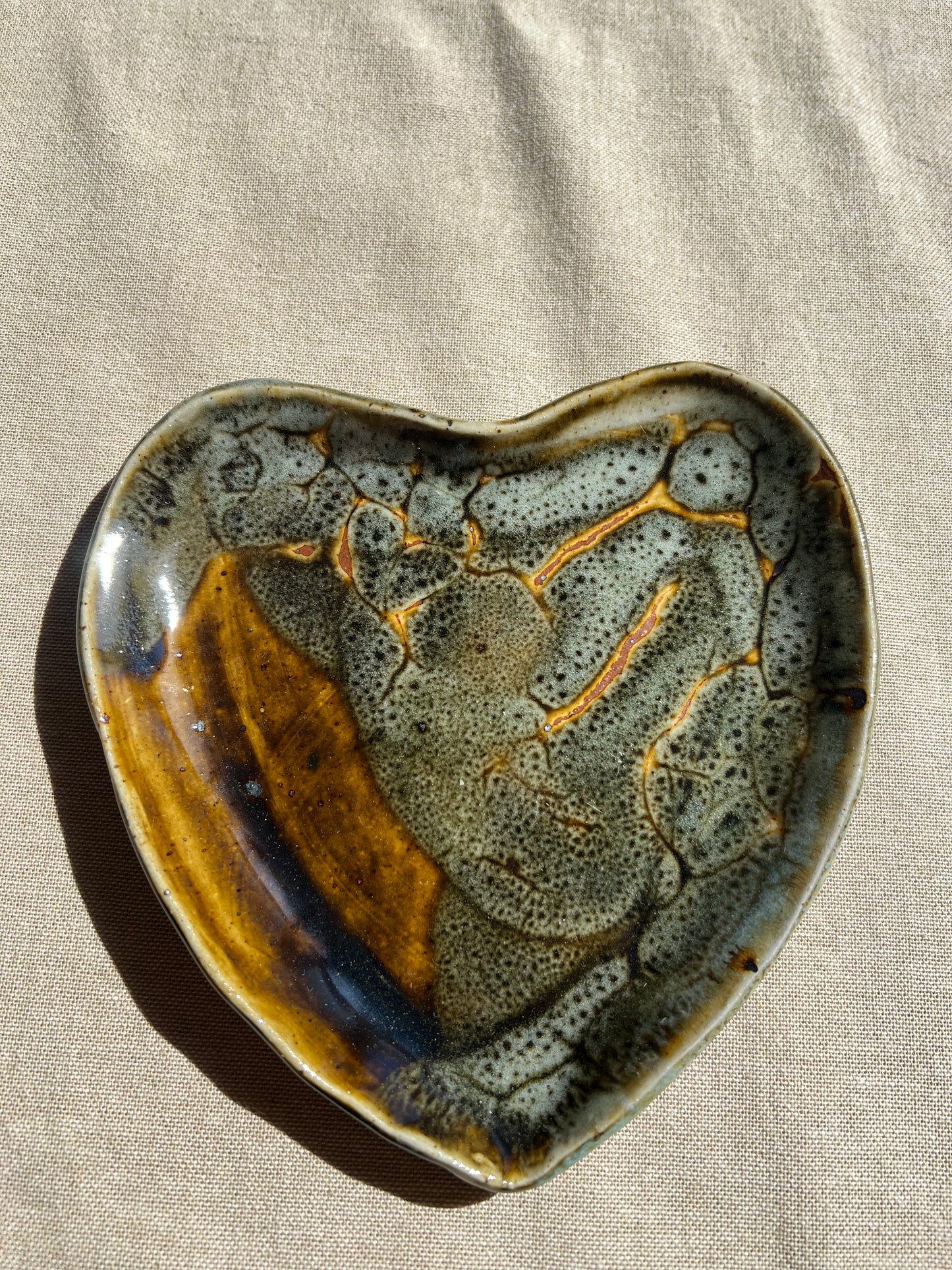 Woodfired Heart Shaped Plates