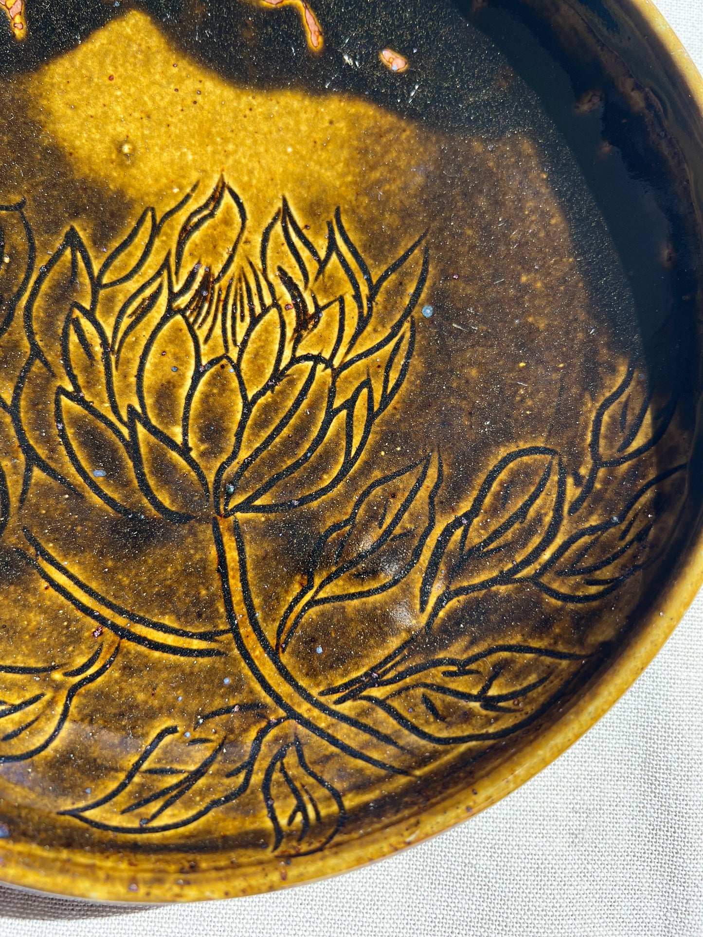 Woodfired Protea Plate