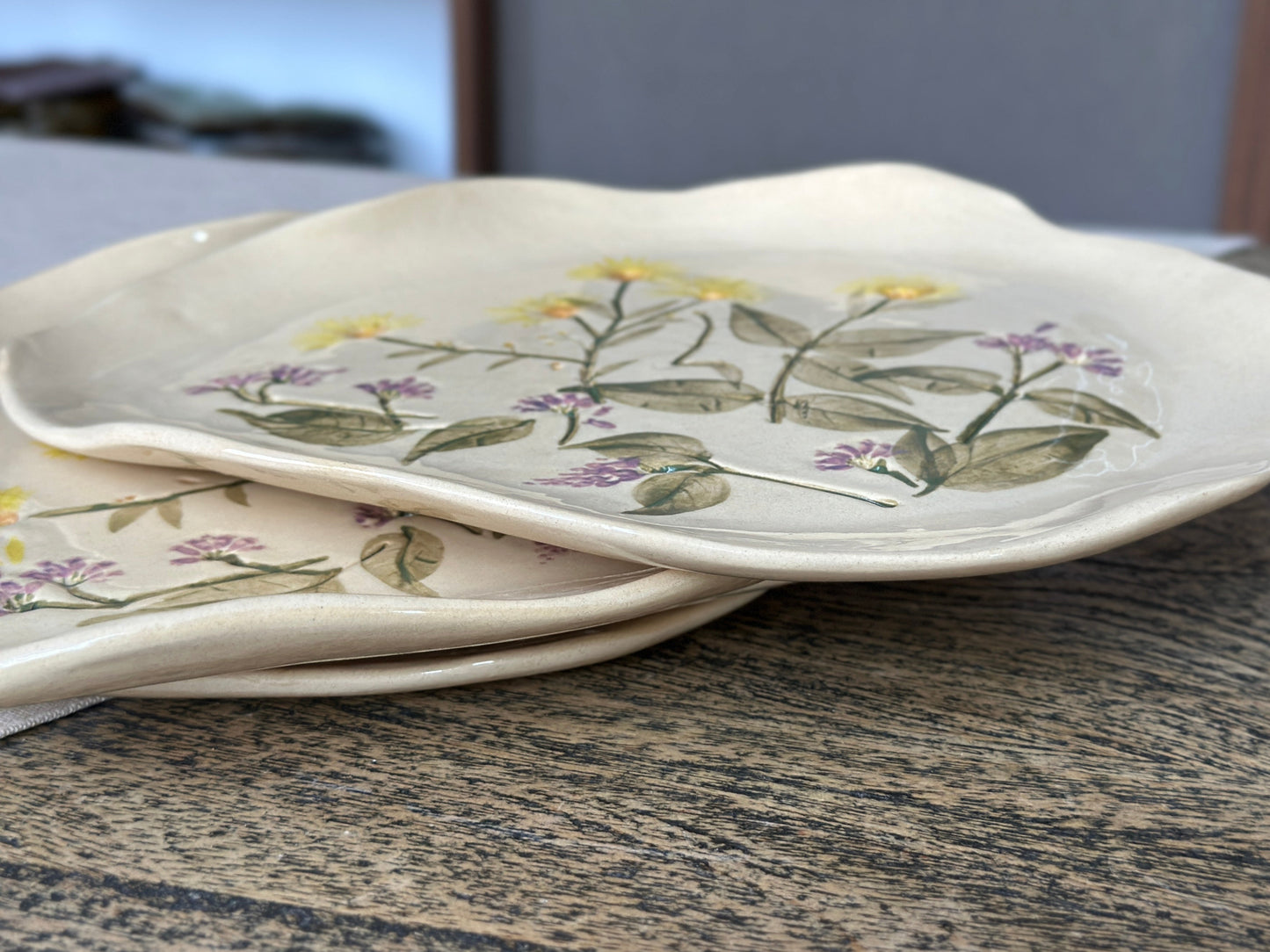 Dandelion and Basil Plate