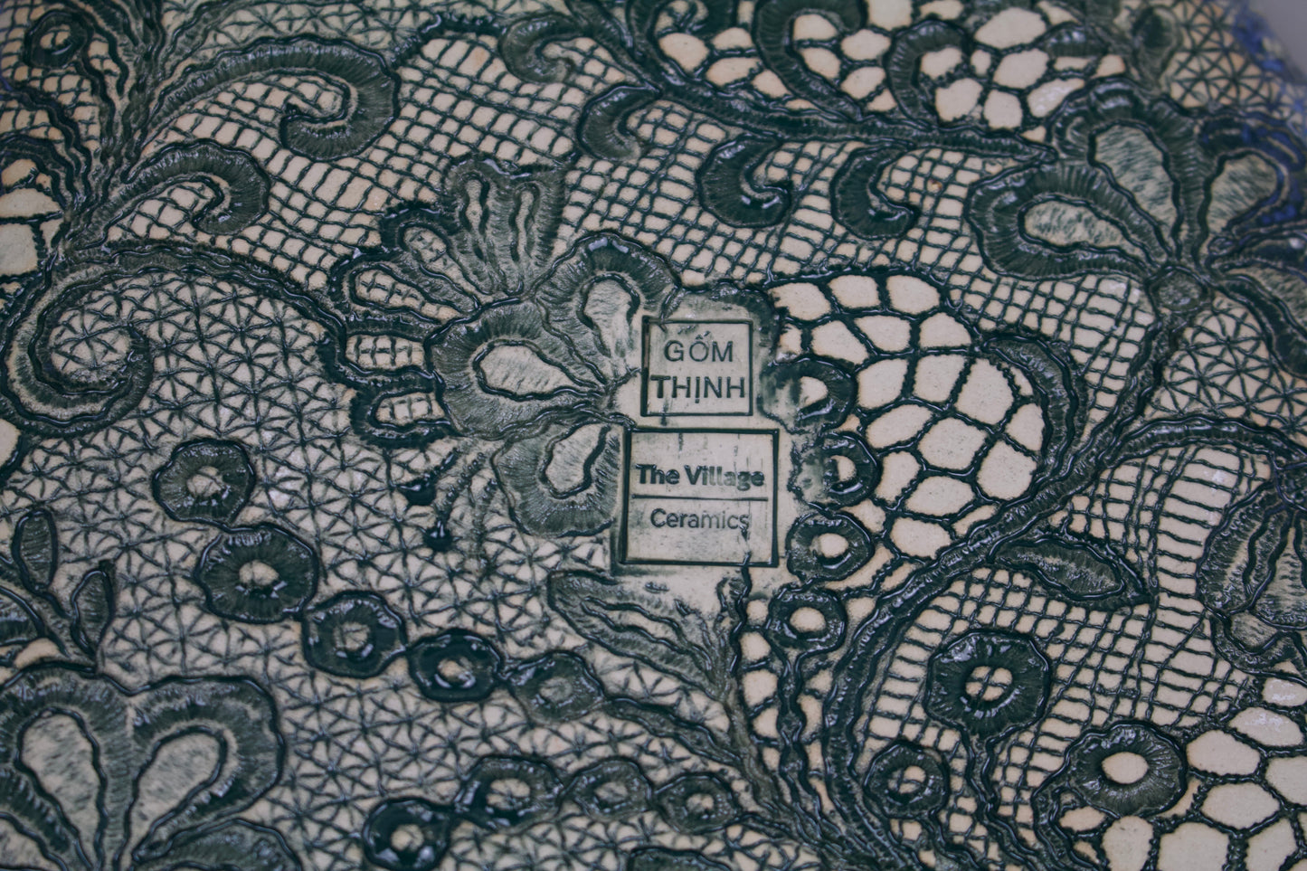 Large Oval-Shaped Venetian Platter