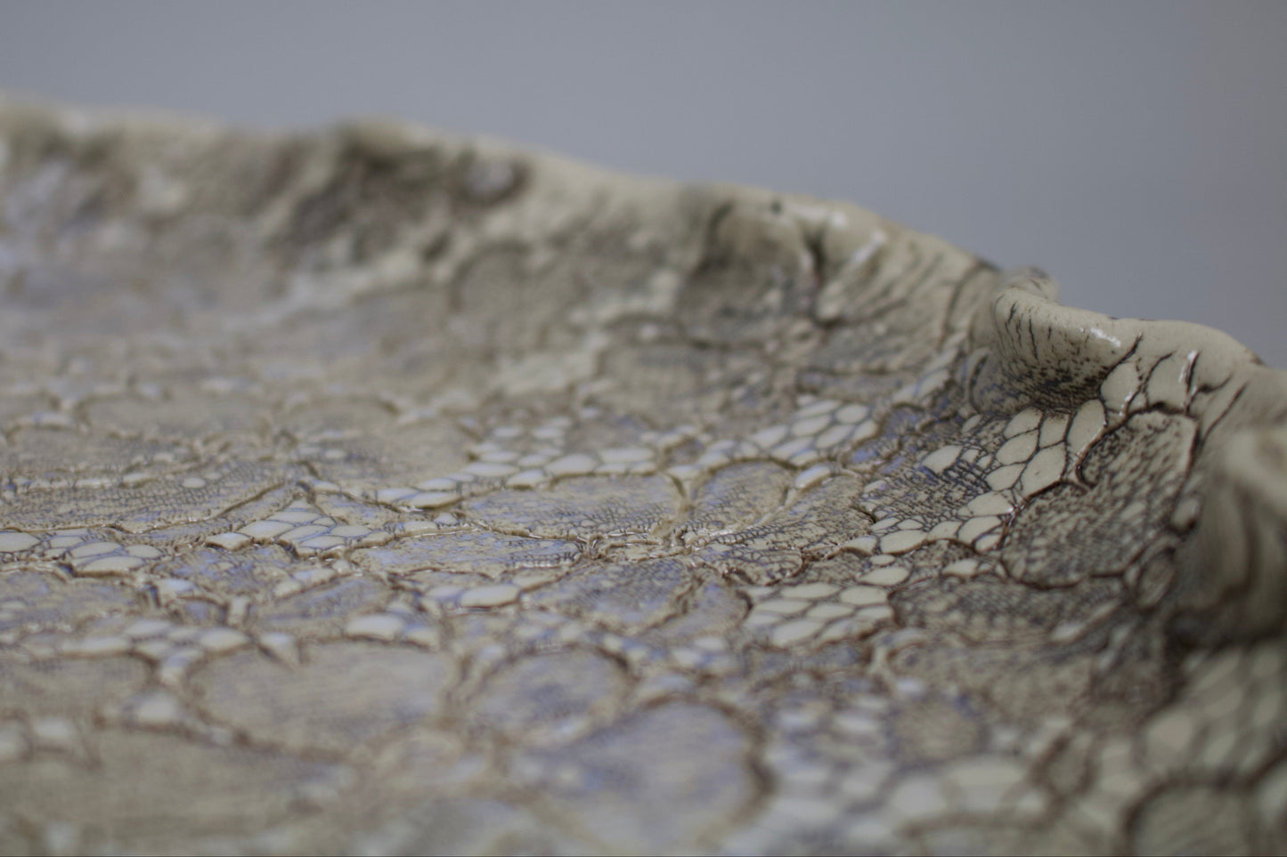 Large Oval-Shaped Cosmos Platter